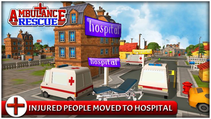 Road Accident Rescue Simulator游戏截图