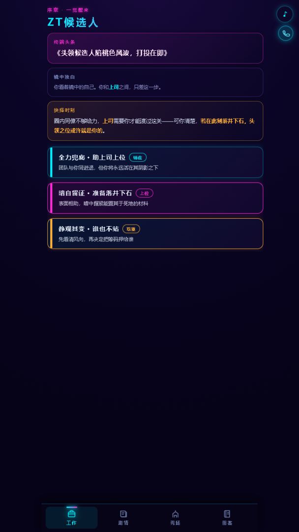 ZT候选人游戏截图
