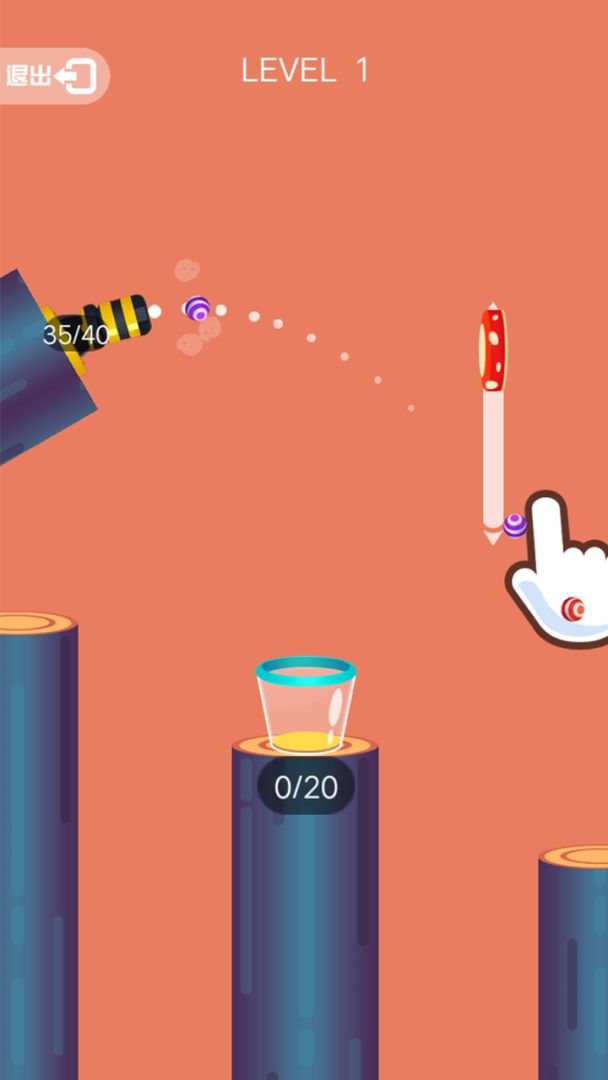 拇指弹球游戏截图