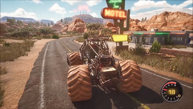 6x6 Off Road Monster Jam Truck游戏截图