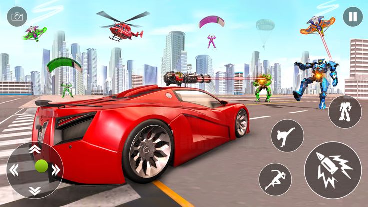 多机器人战车机器人游戏游戏截图