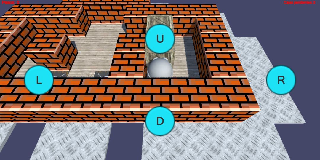 3D推箱子游戏截图