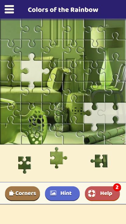 Colors of the Rainbow Puzzle游戏截图