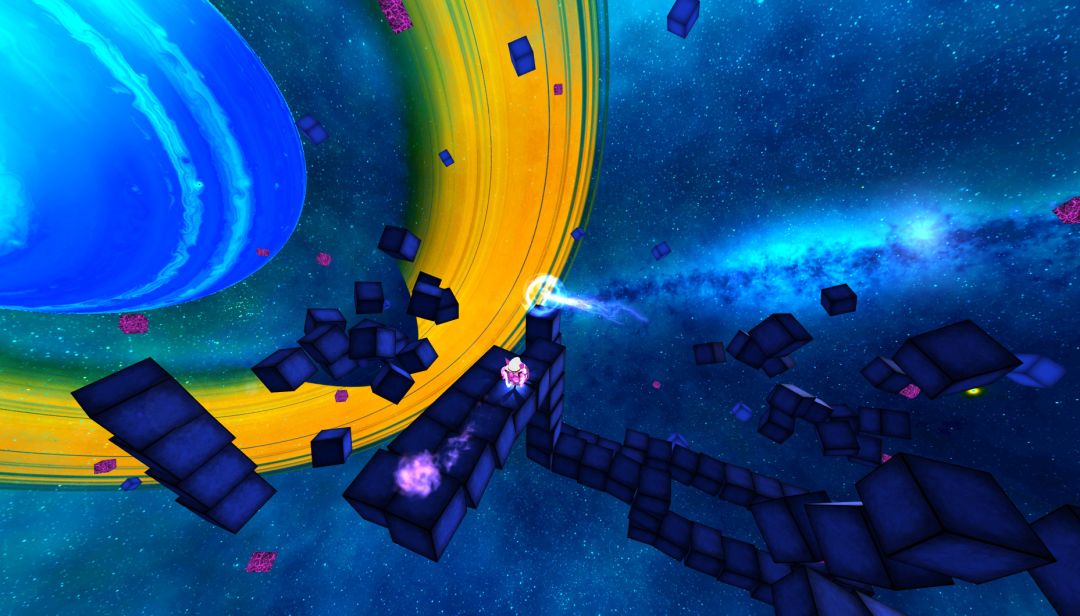 Deep Blue 3D Maze in Space游戏截图