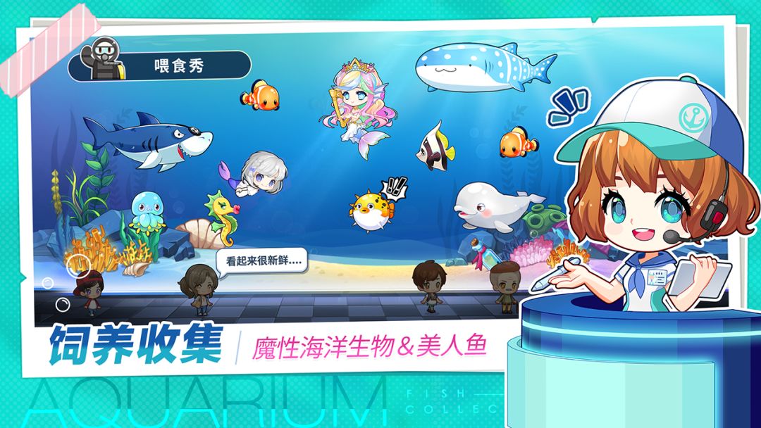水族馆物语：人鱼世界游戏截图