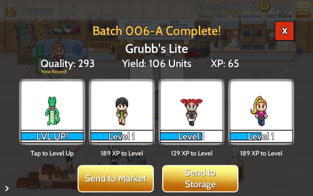 Fiz : Brewery Management Game游戏截图