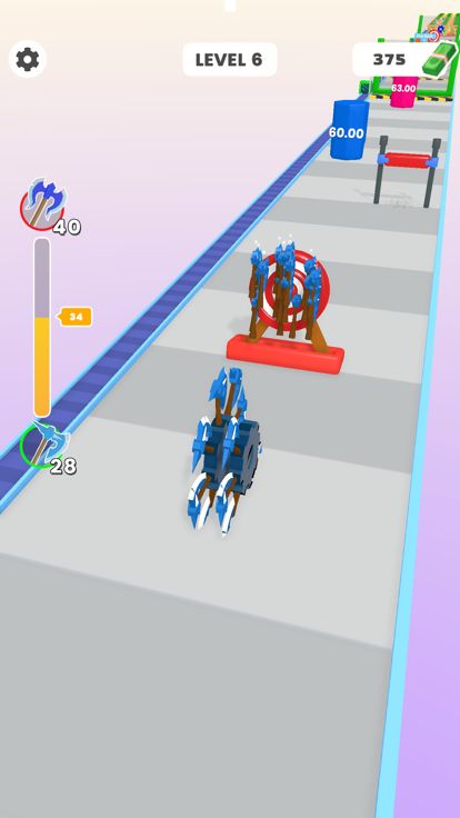 Axe Thrower 3D!游戏截图