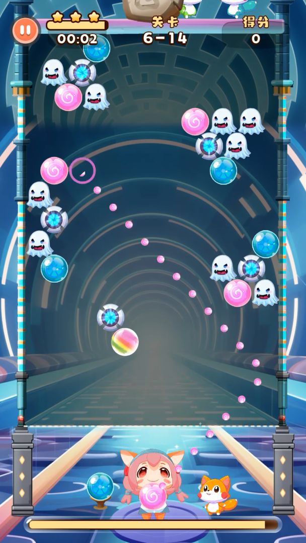 泡泡小狐游戏截图