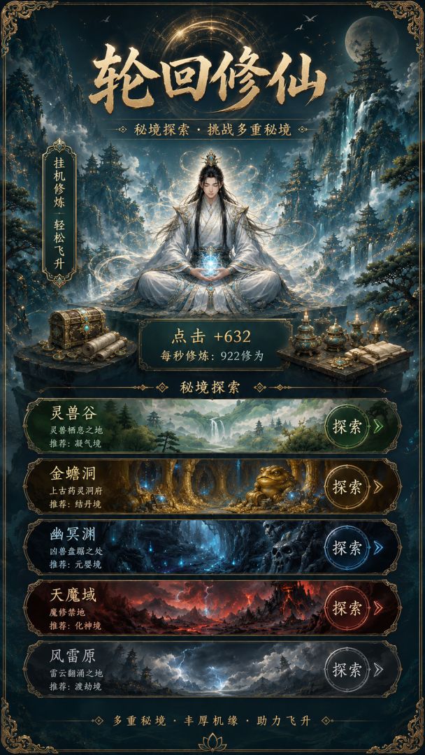 轮回修仙游戏截图