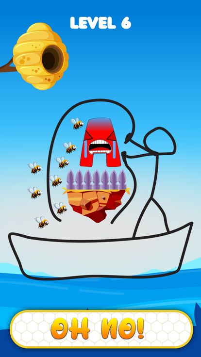 Draw To Save Alphabet Kids Fun游戏截图