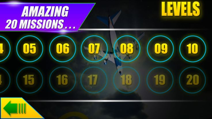 3D喷气式飞机模拟飞行游戏截图