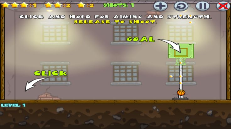 篮球挑战赛游戏截图