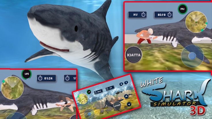 White Shark Simulator 3D游戏截图