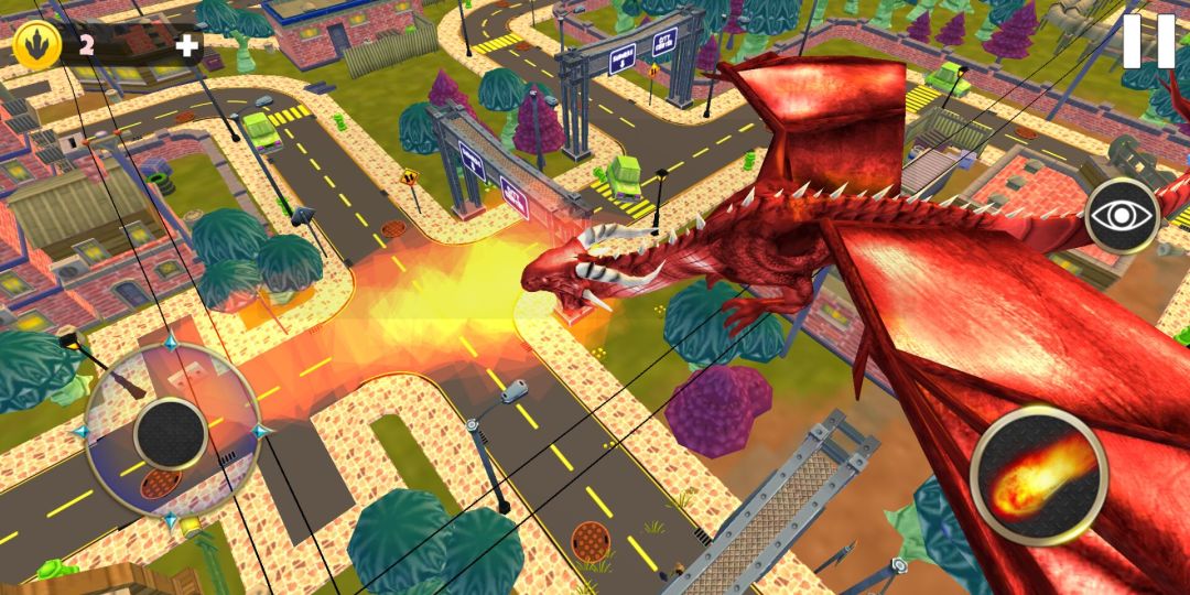 辐射恐龙破坏游戏截图