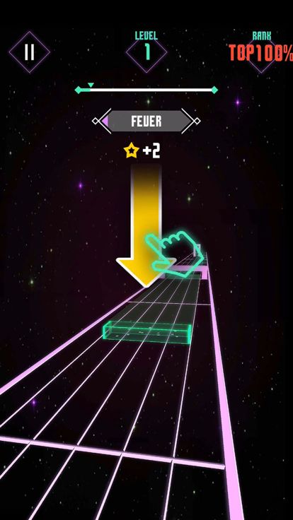 RhythmJelly: Music Rush Game游戏截图