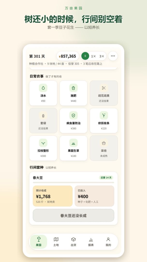 万亩果园游戏截图