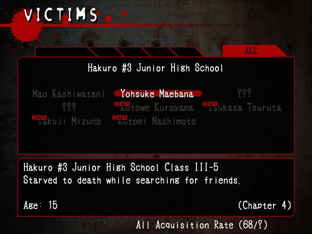 Corpse Party游戏截图