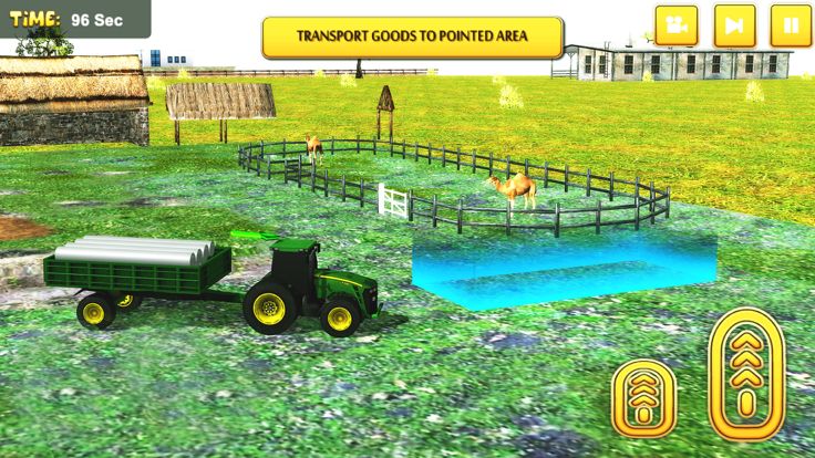 Farm Transport Tractor 2017游戏截图