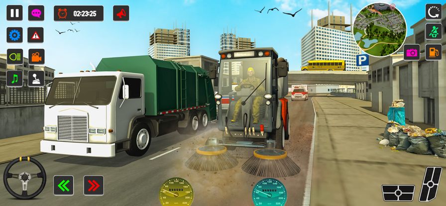 垃圾自卸卡车司机 2024游戏截图