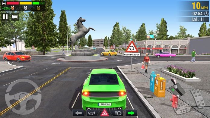 汽车 停车处 - 驾驶 学校游戏截图