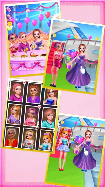 明星时尚礼服派对-女孩游戏游戏截图