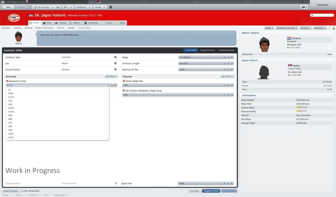 Football Manager 2011游戏截图