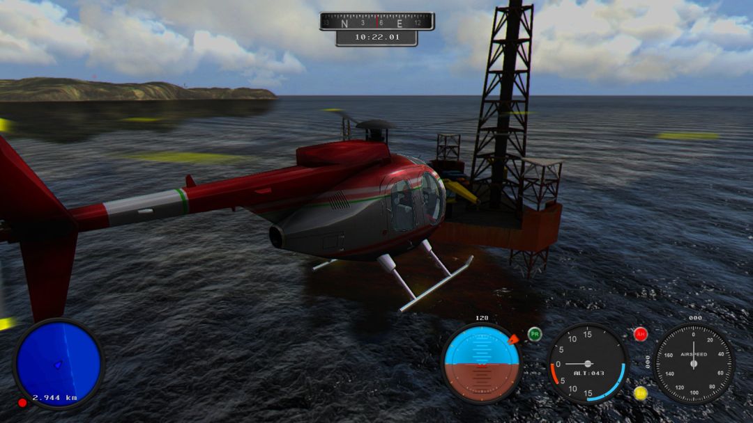Helicopter Simulator 2014: Search and Rescue游戏截图