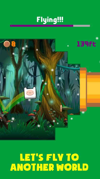 Run & Fly - Square Block游戏截图