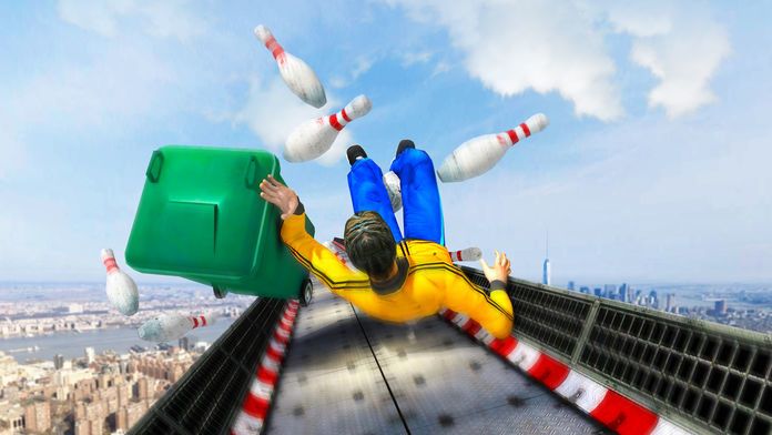 疯狂的车轮比赛是一个兆匝道游戏截图