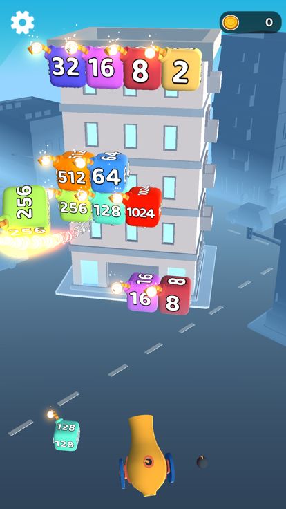 Bombard 2048游戏截图