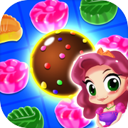 可爱的糖果跳跃