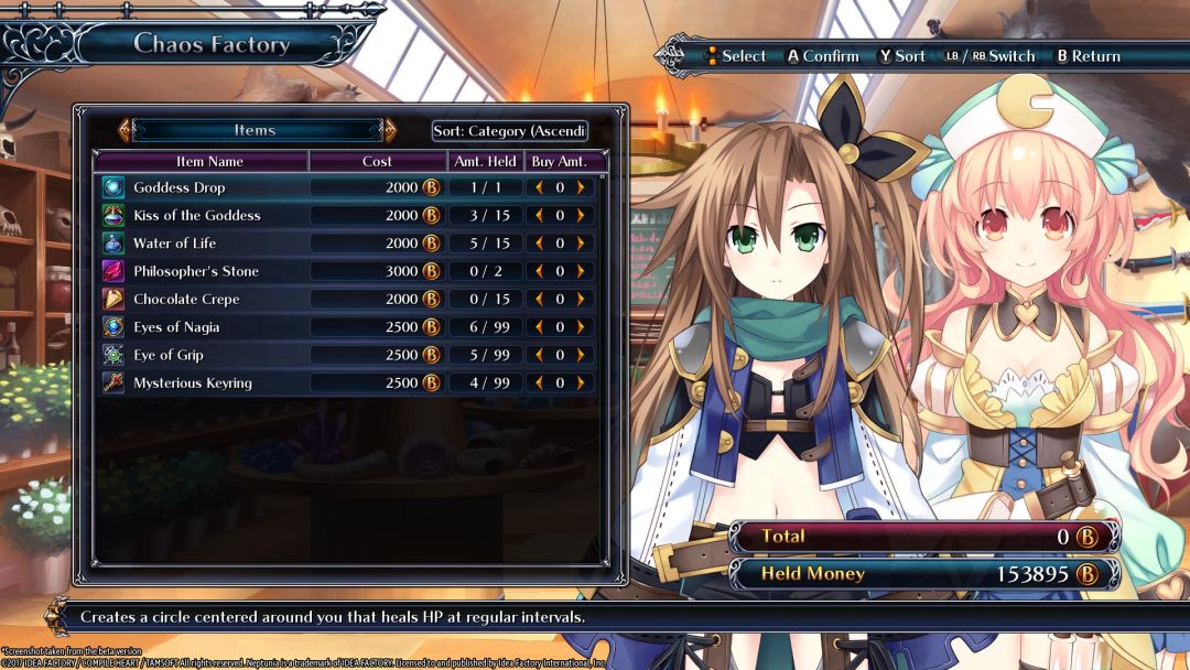 Cyberdimension Neptunia: 4 Goddesses Online游戏截图