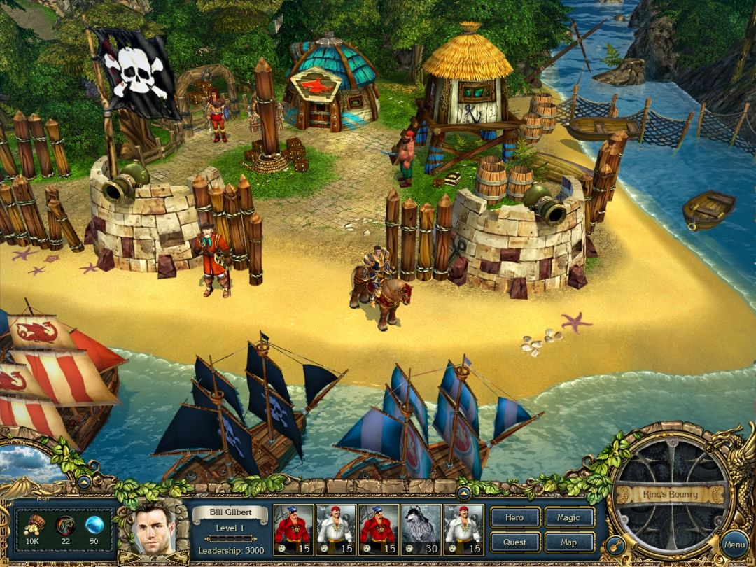 King's Bounty: The Legend游戏截图