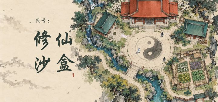 代号：修仙沙盒 封面