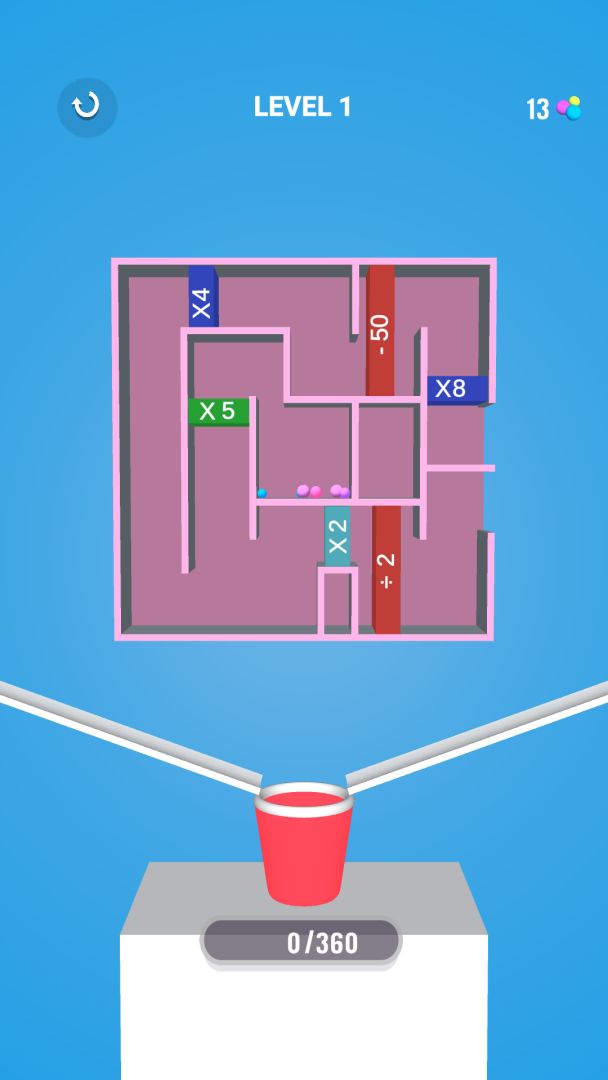 球球闯迷宫游戏截图