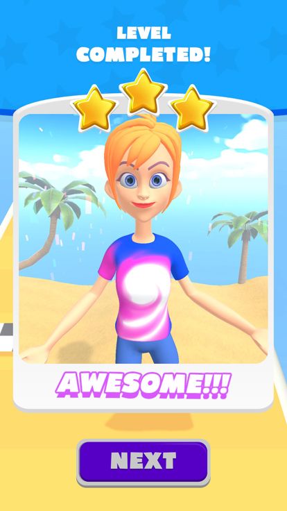 Clothes Coloring Run游戏截图