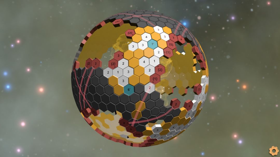 Globesweeper: Hex Puzzler游戏截图