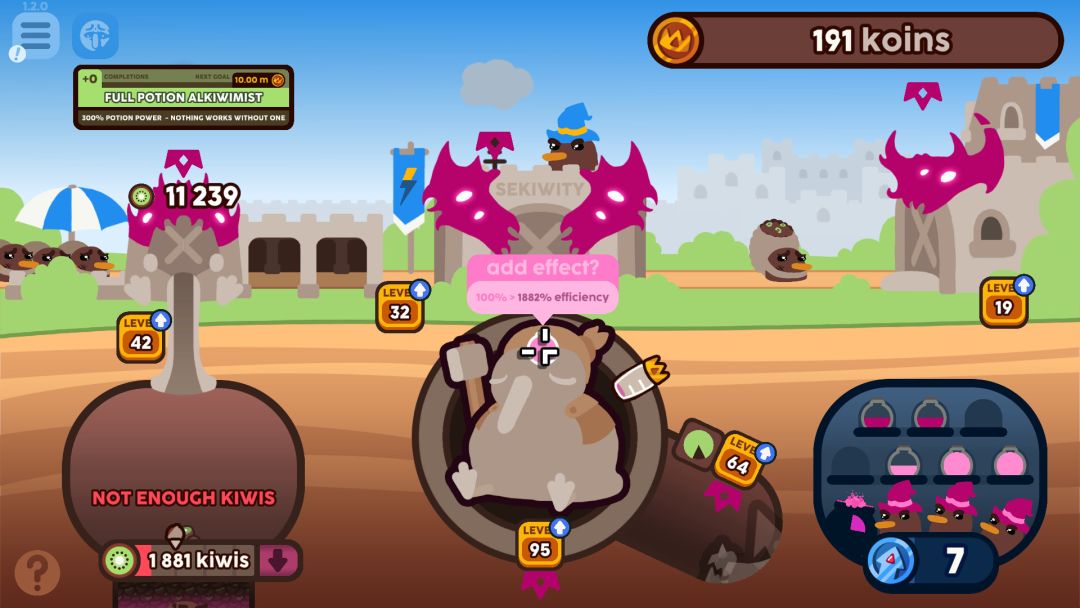 Kiwi Clicker - Juiced Up游戏截图