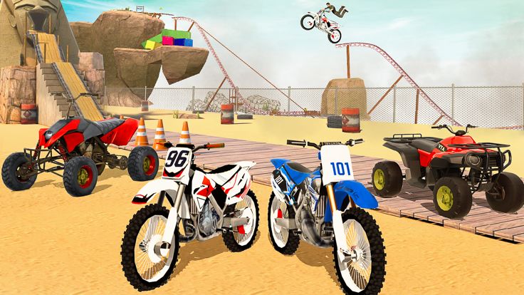 Real Dirt Bike Racing Game游戏截图