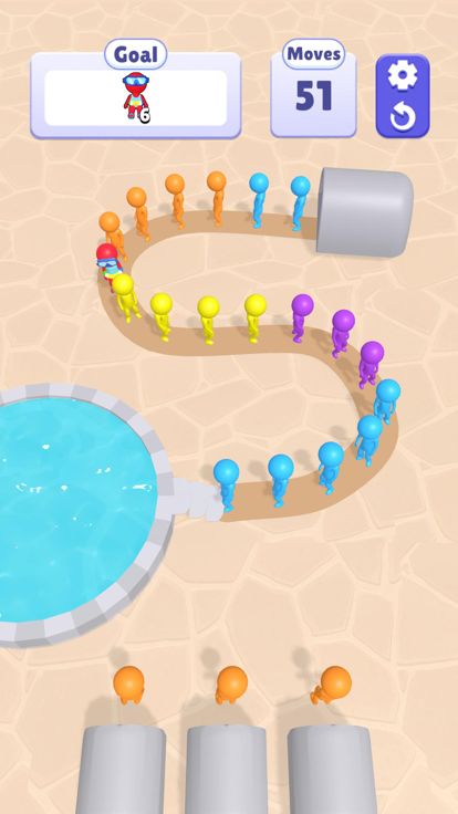 Queue Puzzle!游戏截图