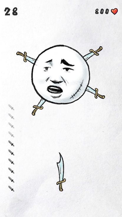 暴走飞刀 - 挑战你的手速游戏截图