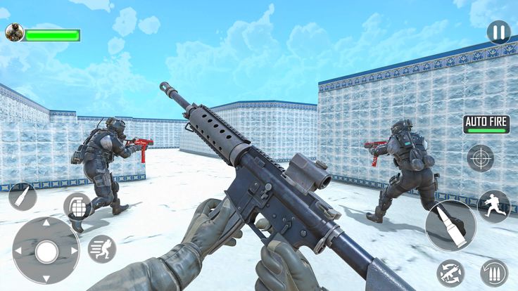 现代行动 fps 枪战 2022：突击队特警部队射击游戏游戏截图