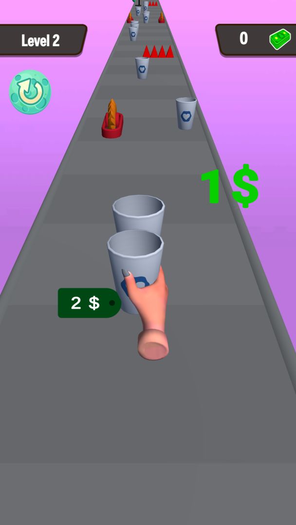 咖啡杯酷跑游戏截图