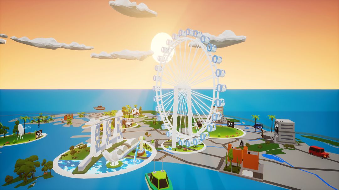 多边形世界VR游戏截图