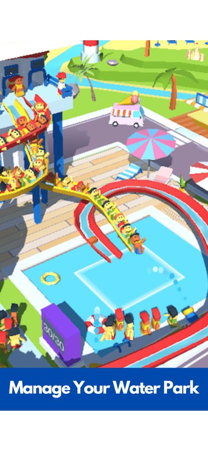 Idle Water Park Empire Tycoon游戏截图