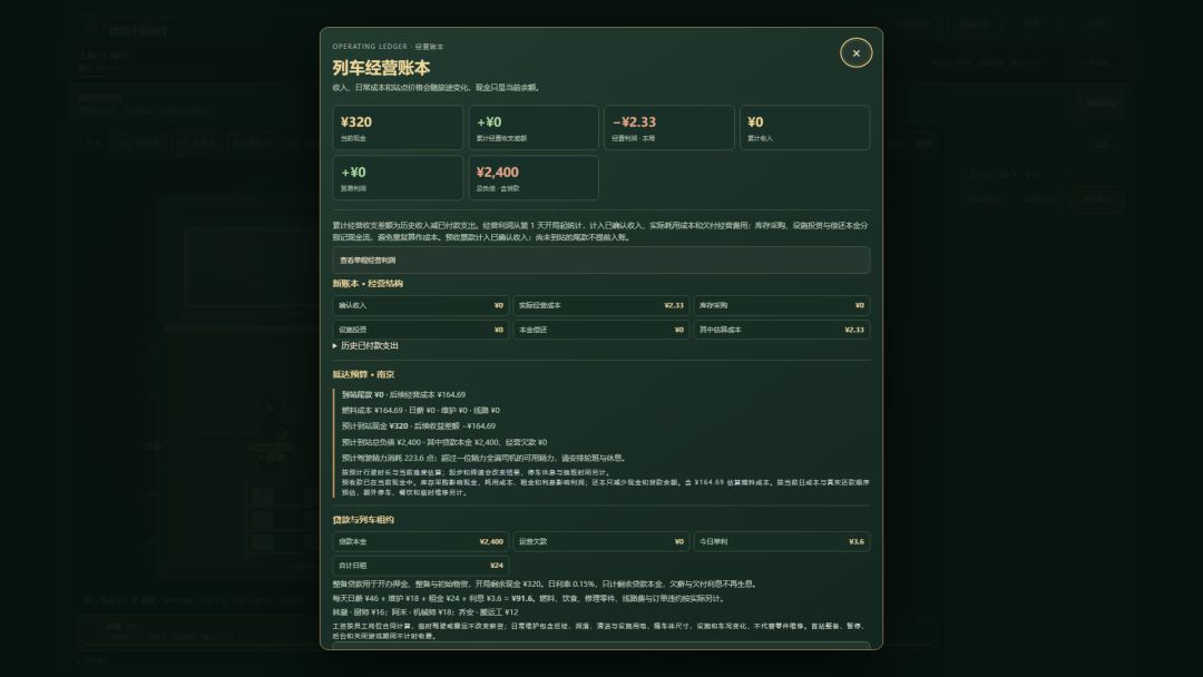 漂泊小镇列车游戏截图