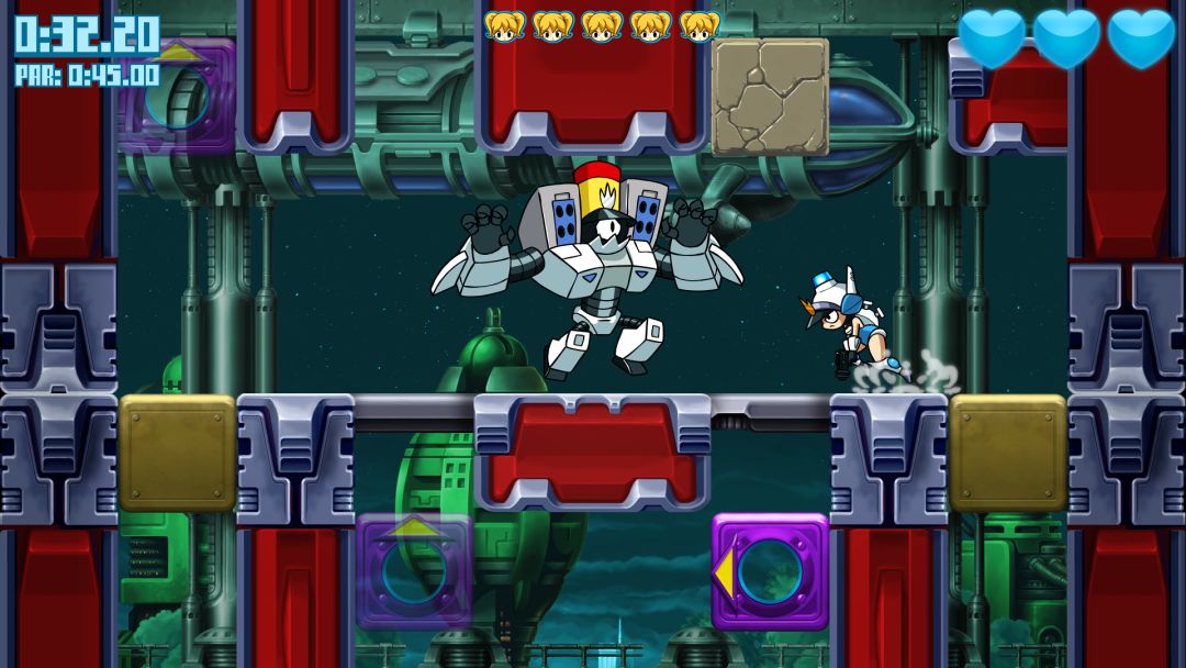Mighty Switch Force! Hyper Drive Edition游戏截图