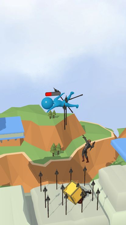 Ragdoll Jump Escape游戏截图