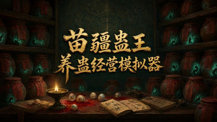苗疆蛊王：养蛊经营模拟器 封面