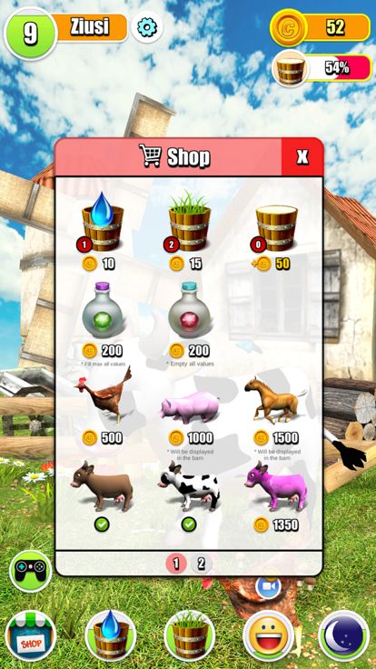 Cow Farm (Milk The Cow)游戏截图